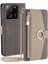 Xiaomi Için Redmi K60 ULTRA/13T/13T Pro Pu Pu Deri Deri Flıp Makyaj Ayna Cep Telefonu Kapak Grey (Yurt Dışından) 1