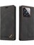 Xiaomi 14 Pro Folio Flip Flip Cep Telefonu Deri Kapak Black (Yurt Dışından) 1