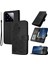 Xiaomi 14 Pro Cep Telefonu Kılıfı Için Ayçiçeği Desen Pu Deri+Tpu Kapak Black (Yurt Dışından) 1