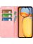 Xiaomi Redmi Için 13C 4g/poco C65 4g Kasa Deri Manyetik Cilt Touch Akıllı Telefon Kapak Pembe (Yurt Dışından) 2