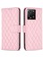 Xiaomi 13T/13T Pro/redmi K60 Ultra Kılıf Pu Deri Cüzdan Stand Telefon Kapak Pembe (Yurt Dışından) 1
