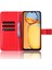 Xiaomi Redmi 13C/POCO C65 4g Kasa Deri Cüzdan Telefon Stand Kapak Kırmızı (Yurt Dışından) 2