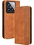 Xiaomi Için 14 Case Manyetik Otomatik Kapanış Retro Deri Telefon Kapak Koğuş (Yurt Dışından) 1