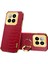 Xiaomi 14 Pro Case Timsah Doku Deri+Tpu Telefon Kapağı Ring Kickstand-Red ile (Yurt Dışından) 1