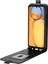 Xiaomi Redmi Için Dikey Flip Kılıf 13C 4g/poco C65 4g Kabuk Çılgın At Dokusu Deri Telefon Kapak Black (Yurt Dışından) 2