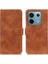 Xiaomi Redmi Için Note 13 Pro 5g Kılıf Retro Pu Deri Cep Telefonu Kapak Kılıfı (Yurt Dışından) 1