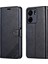 Xiaomi Redmi 13C 4g/poco C65 4g Deri Kılıf Anti-Dalgalı Cüzdan Kapak Black (Yurt Dışından) 1
