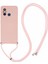 Xiaomi Redmi 12C 4g Kasa Yumuşak Fiber Astar Tpu Tpu Telefon Kapağı Kirk-Pink ile (Yurt Dışından) 1