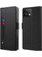 Xiaomi Için Redmi Note 13 5g Case Anti-Drop Deri Cep Telefon Kapağı Ayna Black (Yurt Dışından) 1