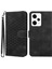 Xiaomi Redmi Için Note 12 Pro+ 5g Cüzdan Telefon Kılıfı Fil Baş Desen-Black (Yurt Dışından) 1