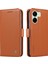 Xiaomi Redmi Için 13C 4g/poco C65 4g Case Pu Pu Deri Stand Telefon Kapak-Kahverengi (Yurt Dışından) 1