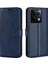 Xiaomi Redmi Için Note 13 Pro 5g Case Balf Doku Pu Deri Telefon Stand Kapak-Mavi (Yurt Dışından) 1