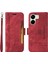 Xiaomi Redmi 13C 4g/redmi 13C 5g/poco C65 4g Telefon Kapağı Katlanır Cüzdan Kılıf Kırmızı (Yurt Dışından) 1