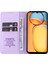 Xiaomi Redmi Için 13C 4g/poco C65 4g Case Anti-Cratch Deri Deri Flip Stand Telefon Kapak Light Mor (Yurt Dışından) 2