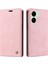 Xiaomi Redmi Için 13C 4g/poco C65 4g Cüzdan Kılıfı Pu Deri Stand Telefon Kapak Pembe (Yurt Dışından) 1