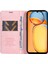 Xiaomi Redmi Için 13C 4g/poco C65 4g Cüzdan Kılıfı Pu Deri Stand Telefon Kapak Pembe (Yurt Dışından) 2
