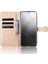 Xiaomi 14 Pro Case Scratch-Dirençli Pu Deri Stand Telefon Kabuğu Strap-Rose Altın (Yurt Dışından) 2