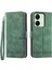 Xiaomi Redmi 13C 4g/poco C65 4g Case Pu Pu Deri Flip Card Tutucu Akıllı Telefon Kapak Yeşil (Yurt Dışından) 1