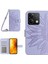 Xiaomi Için Redmi Note 13 4g Manyetik Telefon Kasası Ayçiçeği Deri Deri Kapak Işık Mor (Yurt Dışından) 1