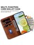 Xiaomi 13T/13T Pro/redmi K60 Ultra Kapak Baskılı Flip Stand Telefon Deri Case-Brown (Yurt Dışından) 2