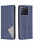 Xiaomi 13T/13T Pro/redmi K60 Ultra Kılıf Manyetik Pu Deri Kart Yuvası Telefon Kapak-Blue Için (Yurt Dışından) 1