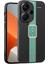 Xiaomi Redmi Için Note 13 Pro+Durum Etkisi Dayanıklı Pu Deri+Tpu+Akrilik Telefon Kapak Yeşil (Yurt Dışından) 1