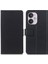 Xiaomi Redmi Için 13C 4g/poco C65 4g Vaka Şok Geçirmez Pu Deri Cüzdan Telefon Tam Koruma Kapağı Black (Yurt Dışından) 1