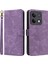 Xiaomi Redmi Için Note 13 Pro 5g Cep Telefon Kılıfı Rfıd Engelleme Cüzdan Deri Kapağı Strap-Murple ile (Yurt Dışından) 1