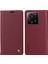 Xiaomi 13T/13T Pro/redmi K60 Ultra Kasa Cüzdan Stand Deri Telefon Kapak Kırmızısı (Yurt Dışından) 1
