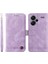 Xiaomi Redmi Için Note 13 Pro+ 5g Cüzdan Kılıfı Kılıflı Deri Touch Deri Telefon Kapağı Strap-Purple (Yurt Dışından) 1