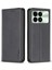 Xiaomi Için Redmi K70 5G/K70 Pro 5g Kılıf Stand Pu Deri Flip Cover 3 Kart Yuvası Black (Yurt Dışından) 1