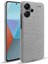 Xiaomi Redmi Için Note 13 Pro+ 5g Ince Fit Kılıf Akıllı Telefon Kapağı Şok Geçirmez Kumaş+ Pc Telefon Kabuk Işığı Gri (Yurt Dışından) 1