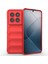 Xiaomi 14 Pro Case Şok Emme Engebeli Telefon Tpu Kapak Kırmızı (Yurt Dışından) 1