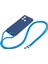 Xiaomi Redmi 12C 4g Kasa Yumuşak Fiber Astar Tpu Tpu Telefon Kapağı Lanyard-Sapphire (Yurt Dışından) 2