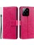 Xiaomi 14 Pro Case Mandala Flower Baskılı Deri Telefon Cüzdan Kapağı Stand-Rose (Yurt Dışından) 1