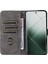 Xiaomi 14 Pro Pu Deri Akıllı Telefon Kılıfı Rfıd Shoploctıng Telefon Kapağı Strap-Brown (Yurt Dışından) 2