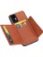 Xiaomi Için Redmi Not 12S 4g Kırılma Kanıtı Pu Derılı Kaplamalı Tpu Telefon Kapağı Kickstand Shell, Kart Yuvaları Işık Kahverengi (Yurt Dışından) 2