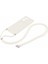 Xiaomi 13T/13T Pro/redmi K60 Ultra Kılıf Yumuşak Fiber Astar Long Lanyard-White ile Katpu Kapağı (Yurt Dışından) 2