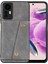 Xiaomi Için Redmi Note 12S 4g Kırılma Kanıtı Pu Derılı Kaplamalı Tpu Telefon Kapağı Kickstand Shell, Kart Yuvaları Grey (Yurt Dışından) 1