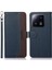 Xiaomi Için 14 Kasa Deri Telefon Kapağı Rfıd Engelleme Cüzdan Mavisi (Yurt Dışından) 1