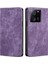 Xiaomi Redmi K60 ULTRA/13T/13T Pro Case Rfıd Engelleyen Telefon Kapağı Cüzdan Stand-Murple (Yurt Dışından) 1