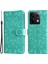 Xiaomi Redmi Için Note 13 Pro 5g Cüzdan Kılıfı Deri Deri Telefon Kapağı Stand Yeşili (Yurt Dışından) 1