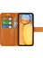 Xiaomi Redmi Için 13C 4g/poco C65 4g Case Balf Doku Pu Deri+Tpu Akıllı Telefon Muhafızları Cover-Sarı (Yurt Dışından) 2