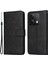 Xiaomi Için Redmi Note 13 5g Case Stand Deri Telefon Kapağı Cüzdan Strap-Black (Yurt Dışından) 1