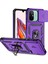 Xiaomi Redmi 12C 4g Kasa Slayt Kamera Kalkanı Döner Kickstand Pc+Tpu Telefon Kapak-Morası (Yurt Dışından) 1