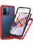 Xiaomi Redmi 12C 4g Için Telefon Kapağı, 3-1 Arada Pc+Tpu Koruyucu Kılıf Pet Screen Koruyucu-Kırmızı (Yurt Dışından) 1