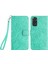 Xiaomi Için Redmi Note 11S 4g Case Pu Pu Tam Koruma Cüzdan Telefon Kapak Yeşil (Yurt Dışından) 1