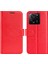 Xiaomi 13T/13T Pro/redmi K60 Ultra Pu Deri Cep Telefon Kapağı Çılgın At Dokusu Görüntüleme Stand Cüzdan Korusu (Yurt Dışından) 1