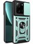 Xiaomi Için Redmi K60 ULTRA/13T/13T Pro Case Pc + Tpu Kickstand Telefon Kapağı + Slayt Lens Koruma Yeşili (Yurt Dışından) 1