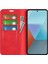 Xiaomi Redmi Için Note 13 Pro 5g Kasa Flip Pu Deri Deri Touch Telefon Kapak-Kırmızısı (Yurt Dışından) 2